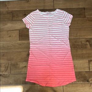 Pink Striped Women’s Dress